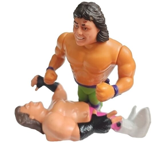 1990-91 Brutus The Barber Marty Jannetty WWF Wrestling Action Figures Titan - Picture 13 of 13